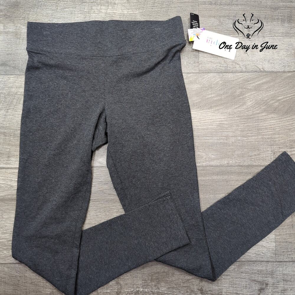 Utopia by Hue Slit Hem Leggings Size S